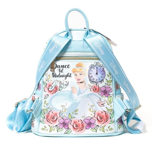 NEW WondaPop Disney Princess Cinderella 11” Vegan Leather Mini Adult Backpack - Picture 4 of 4